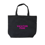 Everything Tote Bag, "Vacation Mode", Black